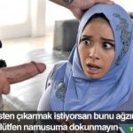 Kocası hapse girmesin diye türbanlı kadın götünü feda etti