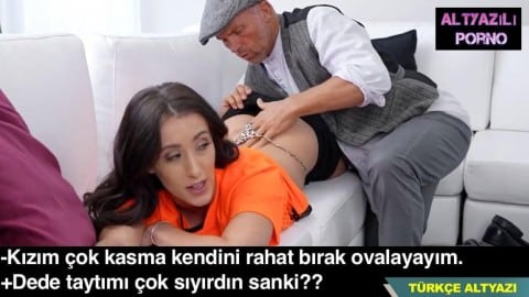 Sapık Dede Belindeki Yaraya Masaj Yaparken Torununu Taciz Etti